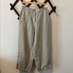Poetry Linen Flax Pants Size 8